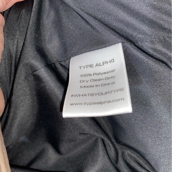 Type Alpha Teddy Jacket Cropped Red Coat Ladies Small Medium - see measurements - Picture 7 of 11